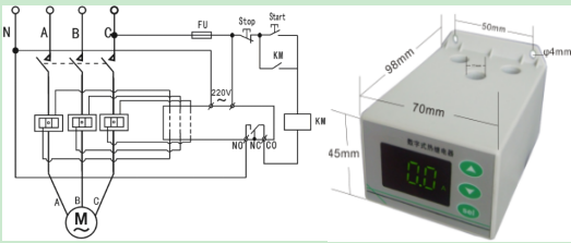 SJD811F智能數字式熱繼電器/電動(dòng)機綜合保護器